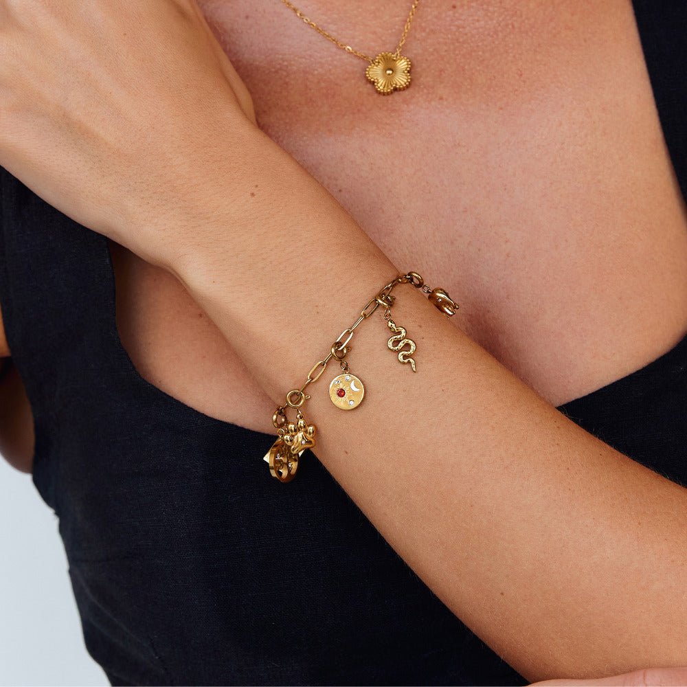 Celestial Sun & Moon Charm