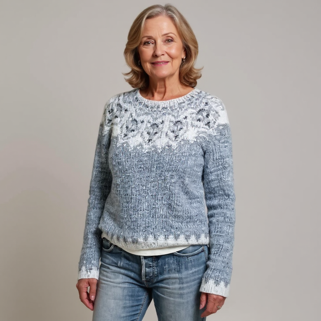 Athena | Vintage Islandzki Sweter Wełniany