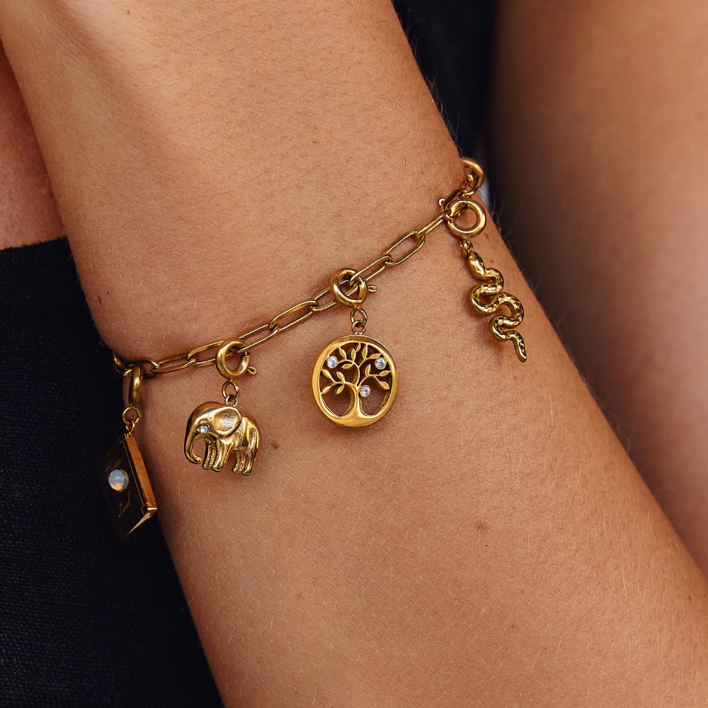 Golden Tree Of Life Charm